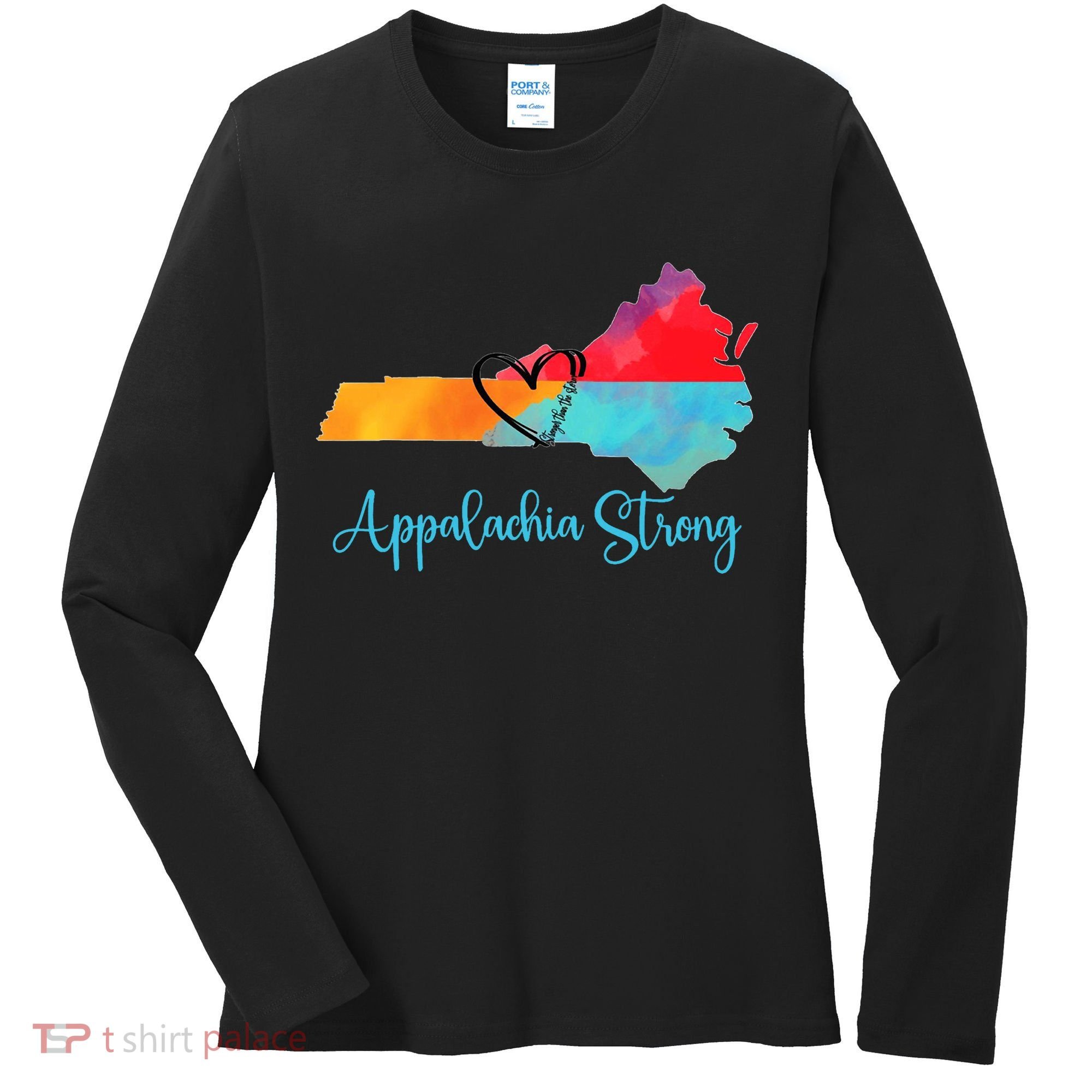 Appalachia Strong Nc Mountains Women's Long Sleeve Shirt