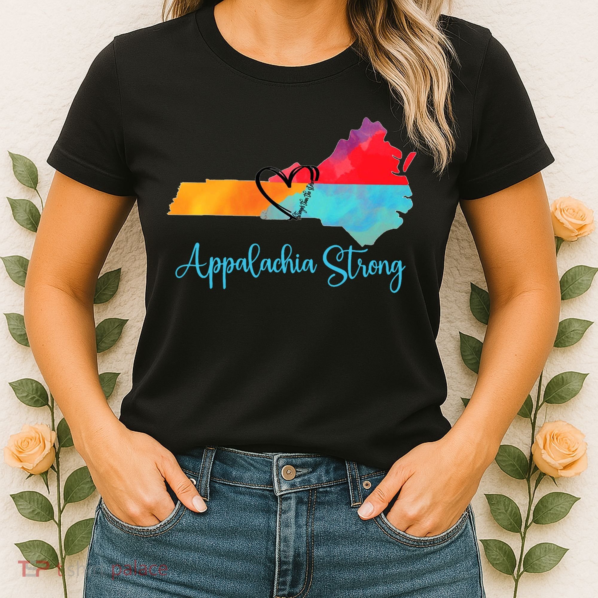 Appalachia Strong Nc Mountains Women's T-Shirt