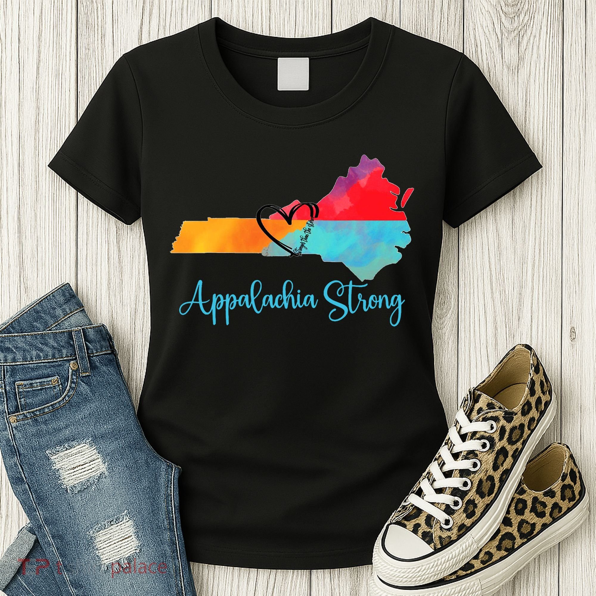 Appalachia Strong Nc Mountains Women's T-Shirt
