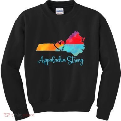 Appalachia Strong Nc Mountains Kids Sweatshirt