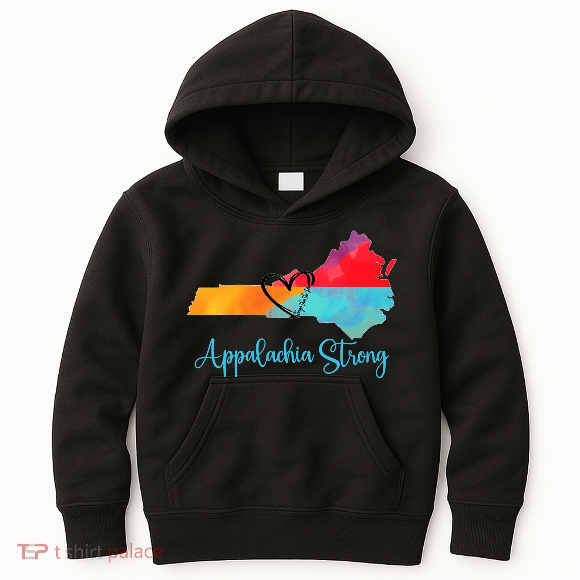 Appalachia Strong Nc Mountains Kids Hoodie