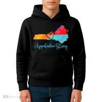 Appalachia Strong Nc Mountains Kids Hoodie thumb 4