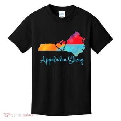 Appalachia Strong Nc Mountains Kids T-Shirt