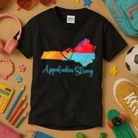 Appalachia Strong Nc Mountains Kids T-Shirt thumb 3