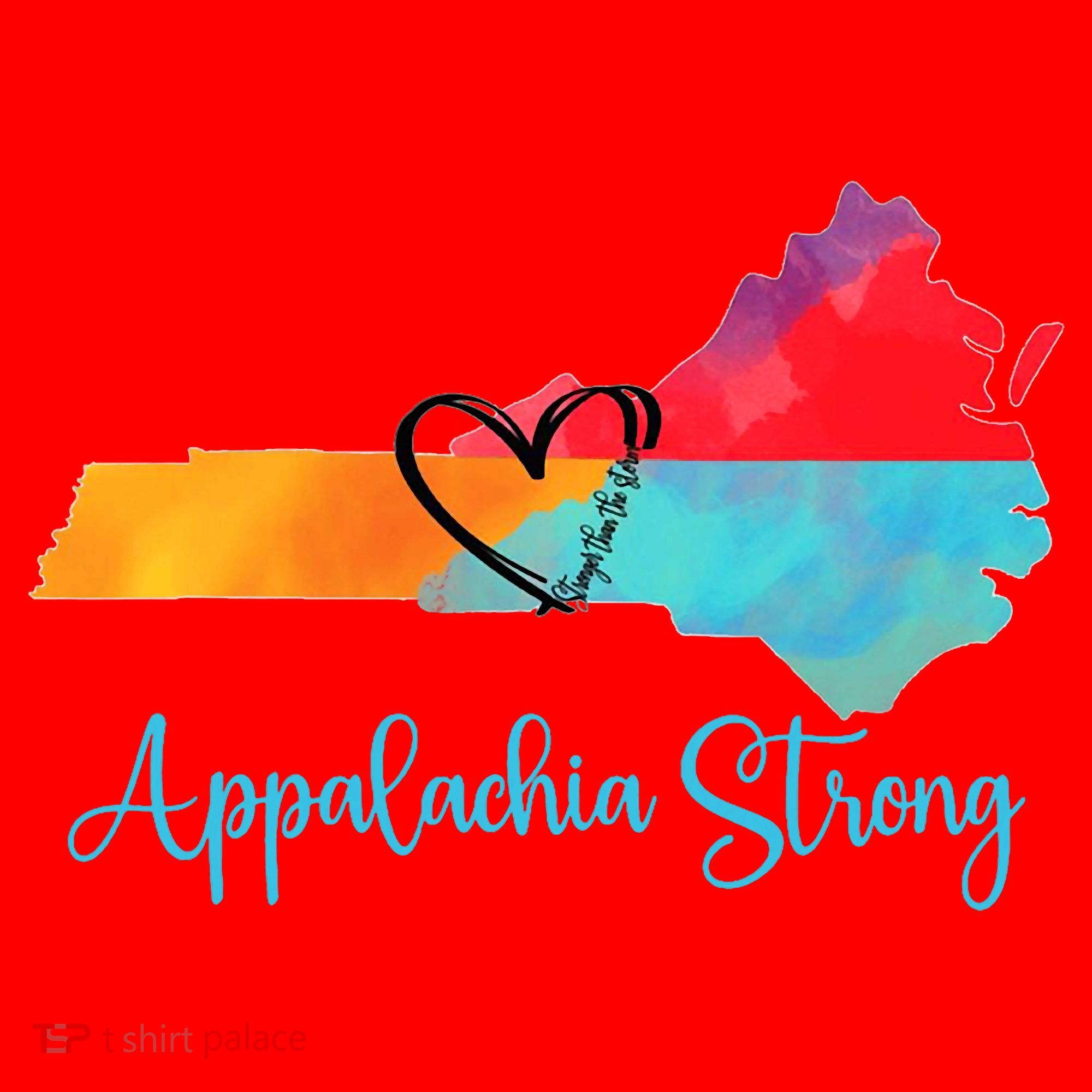Appalachia Strong Nc Mountains Santa Hat