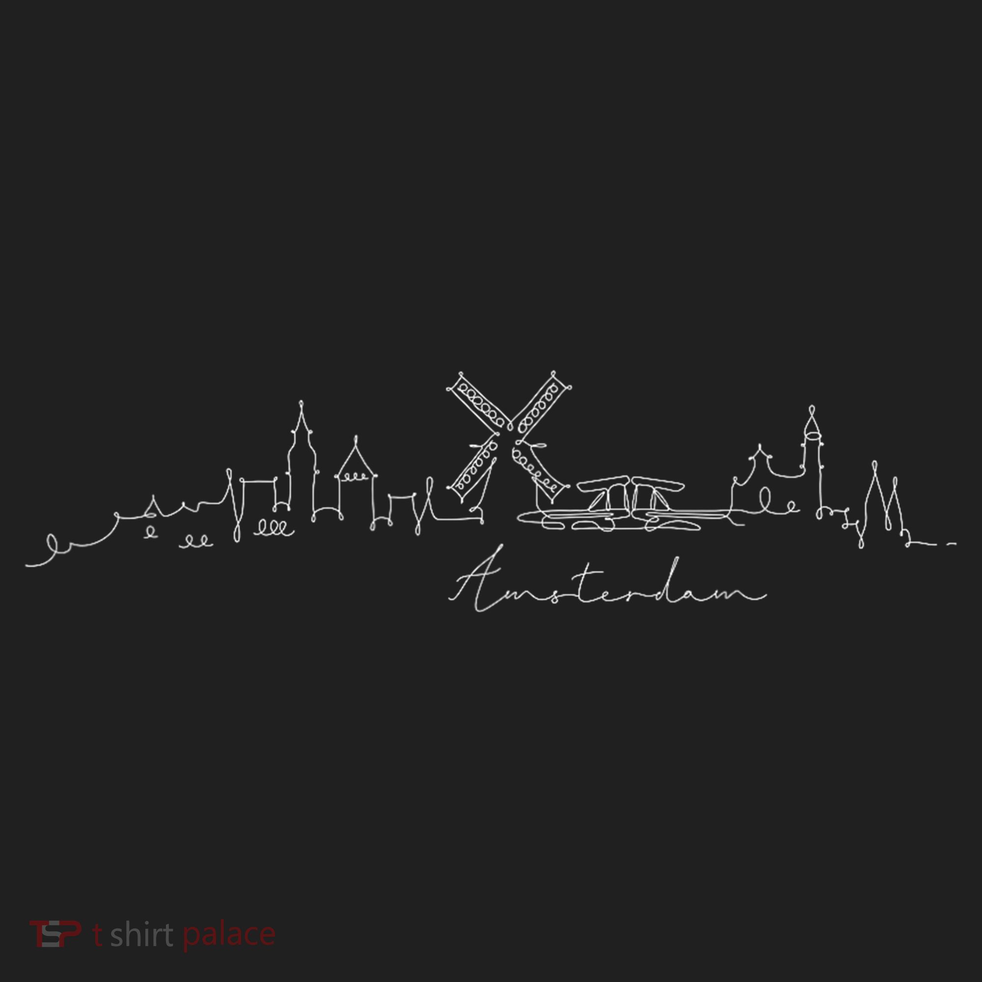 Amsterdam Skyline Netherlands Holand Amsterdam Women's Sweatshirt