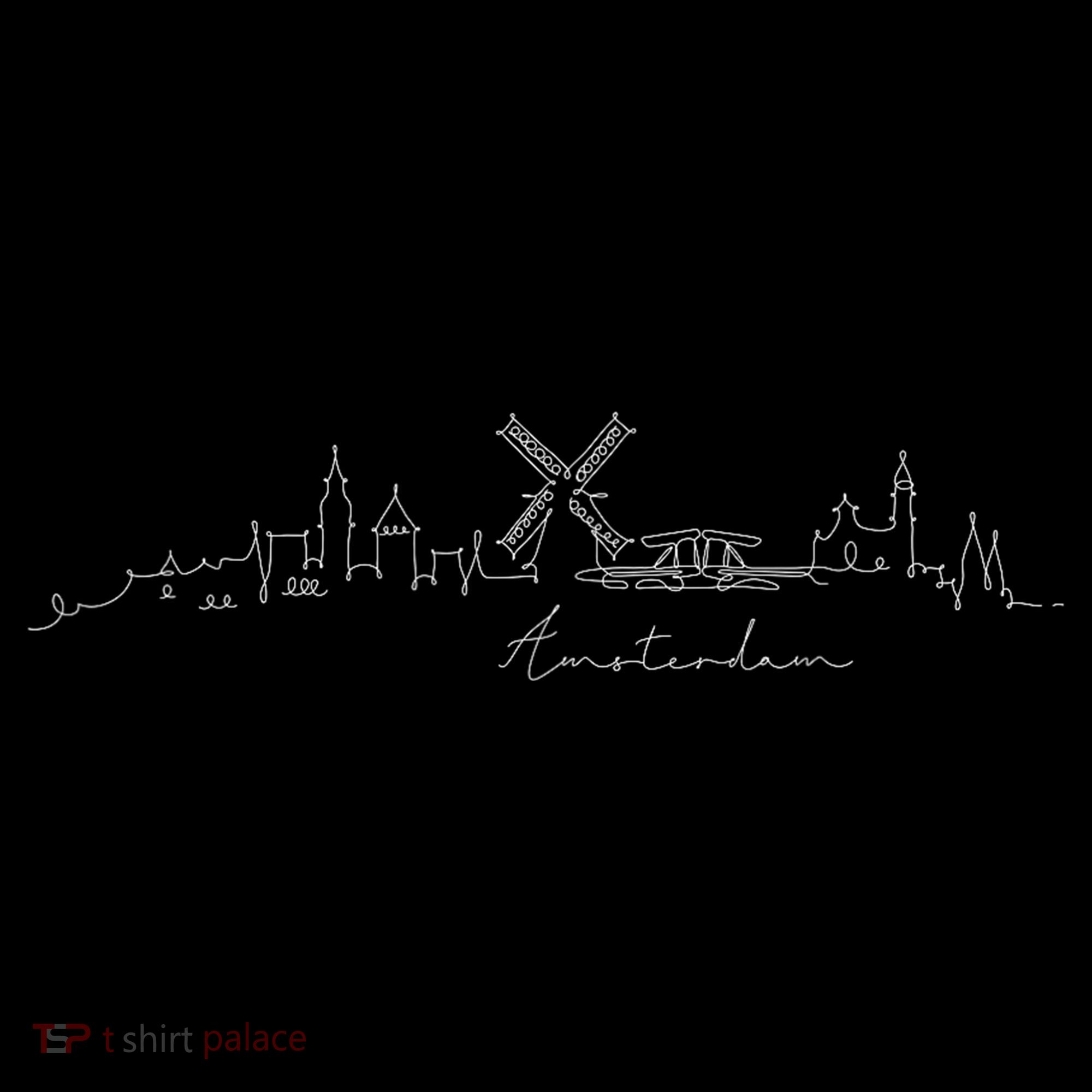 Amsterdam Skyline Netherlands Holand Amsterdam Women's Tank Top