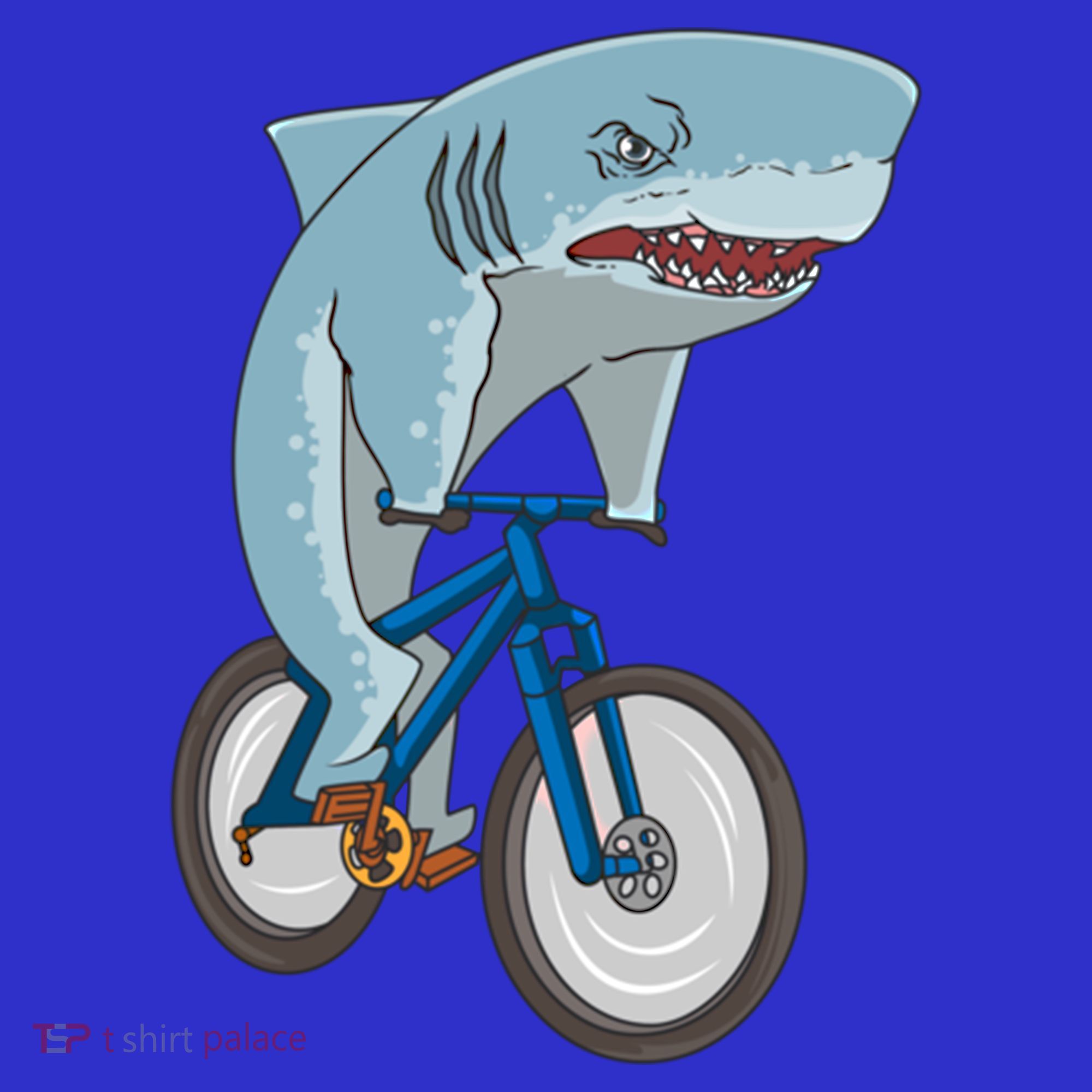 A Shark On A Bike Is A Fitness Beast Gift Toddler Hoodie