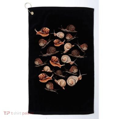 A Slew Of Snails Golf Towel