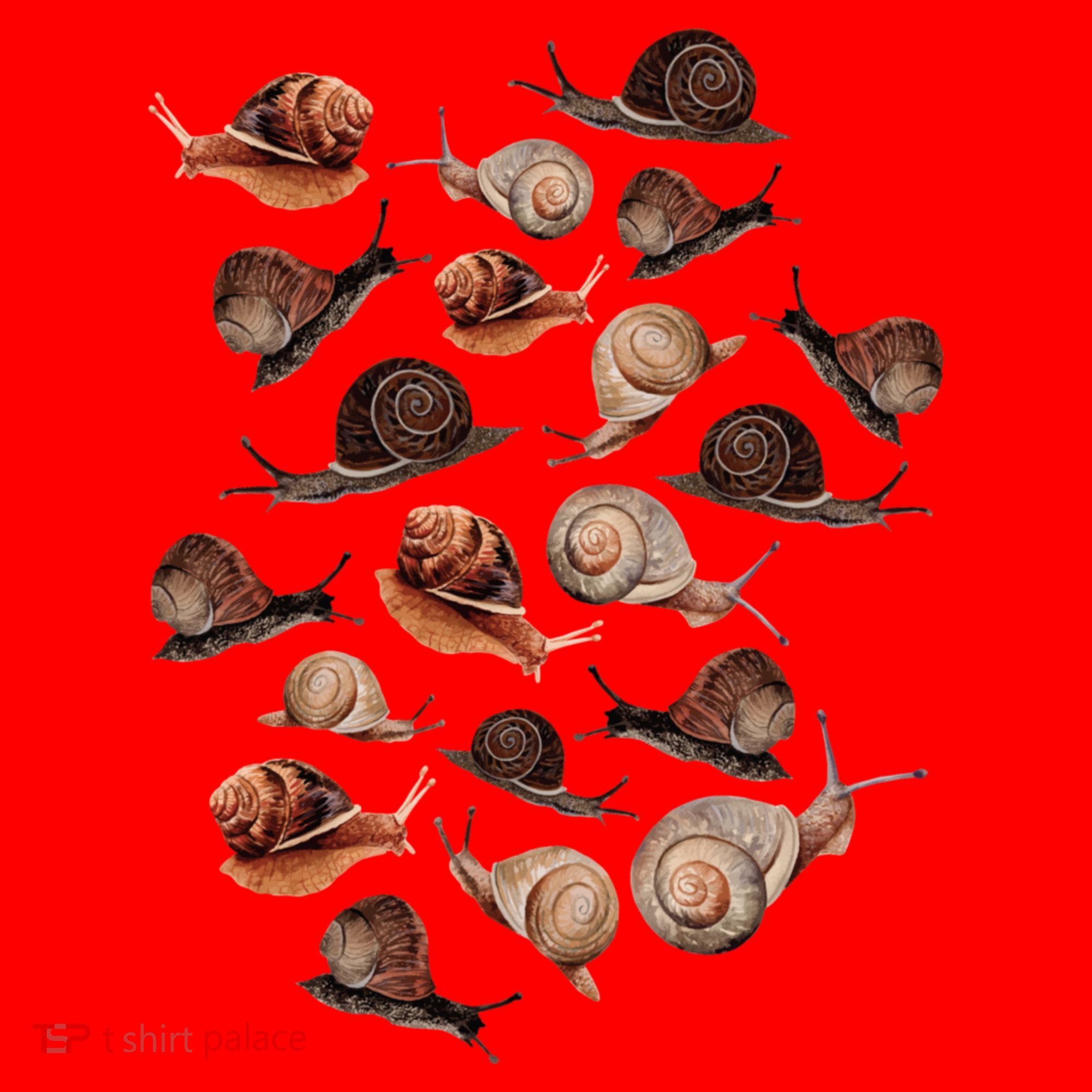 A Slew Of Snails Santa Hat
