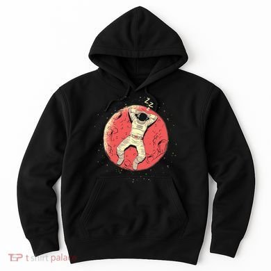 Astronaut Sleeping On Moon Hoodie