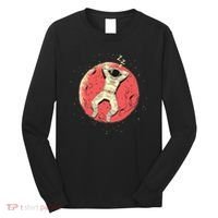 Astronaut Sleeping On Moon Long Sleeve Shirt thumb 0