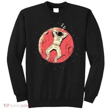 Astronaut Sleeping On Moon Sweatshirt