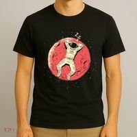 Astronaut Sleeping On Moon T-Shirt thumb 3