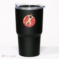 Astronaut Sleeping On Moon Tumbler thumb 0