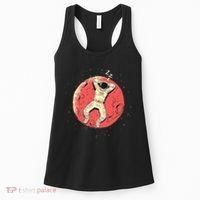 Astronaut Sleeping On Moon Women's Tank Top thumb 0