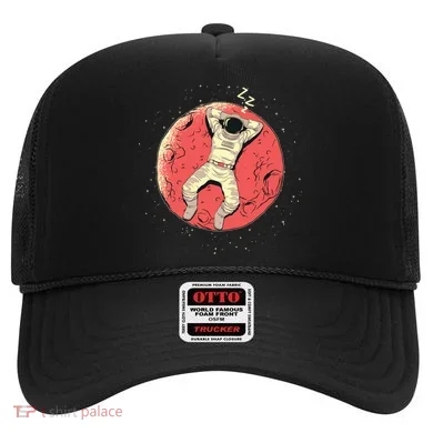 Astronaut Sleeping On Moon Hat