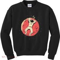Astronaut Sleeping On Moon Kids Sweatshirt thumb 0