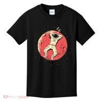 Astronaut Sleeping On Moon Kids T-Shirt thumb 0