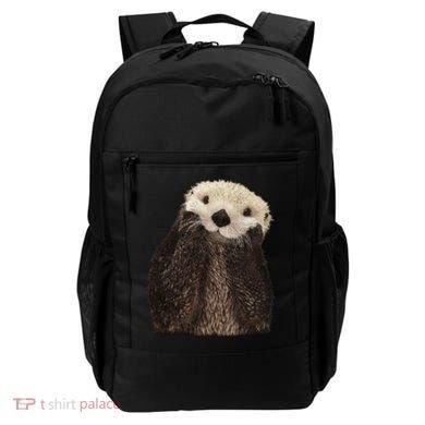 Adorable Sea Otter Gift Backpack