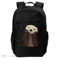 Adorable Sea Otter Gift Backpack thumb 0