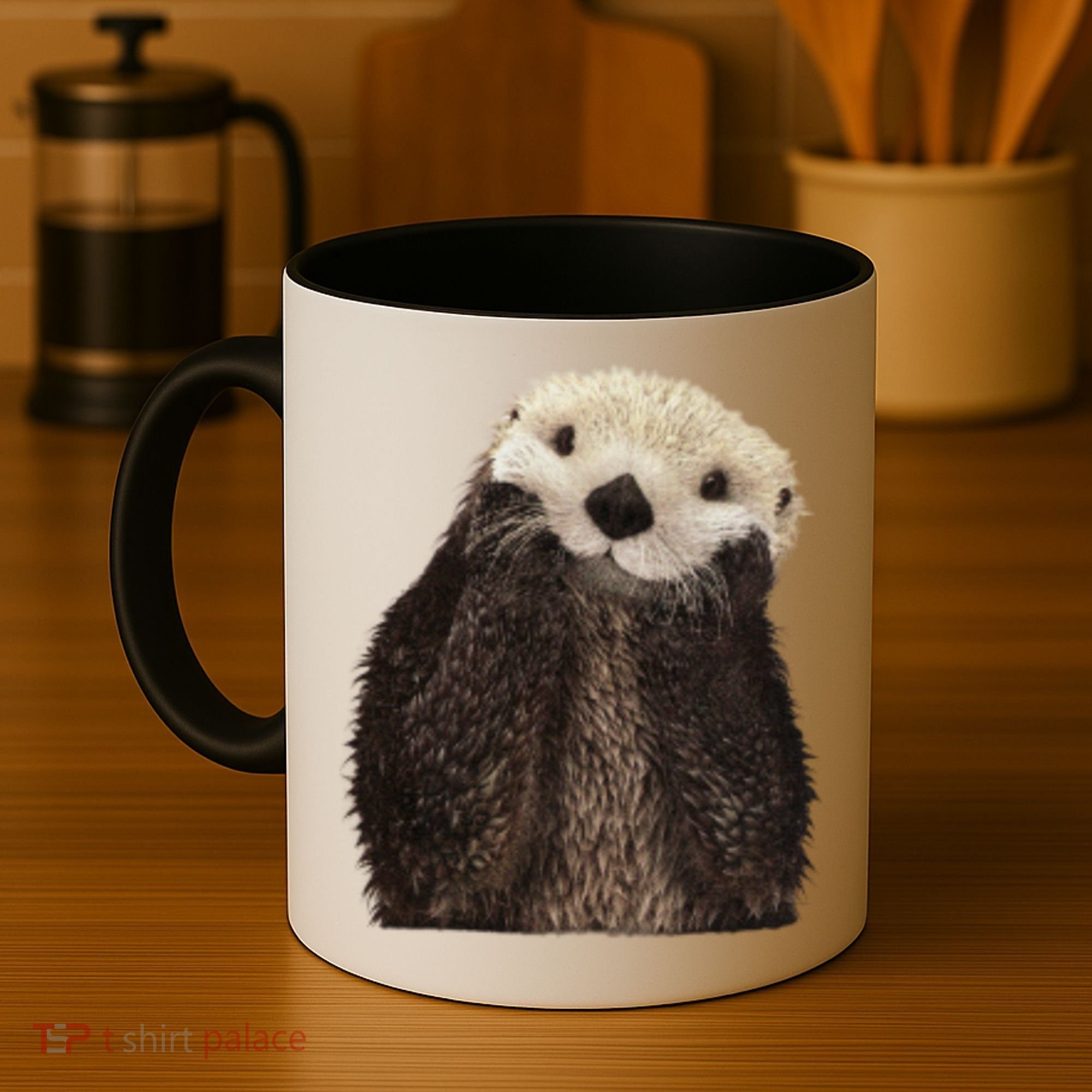 Adorable Sea Otter Gift Coffee Mug