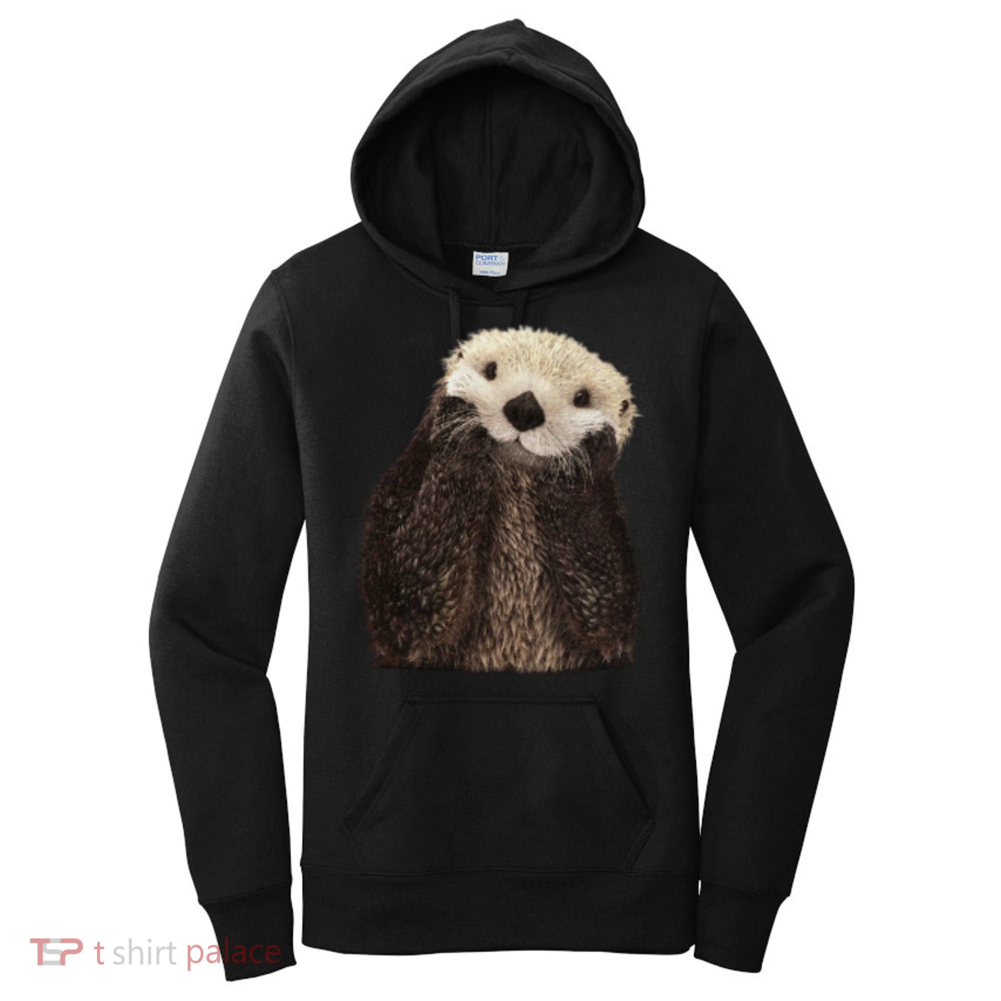 Adorable Sea Otter Gift Women's Hoodie