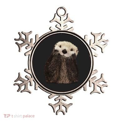 Adorable Sea Otter Gift Ornament