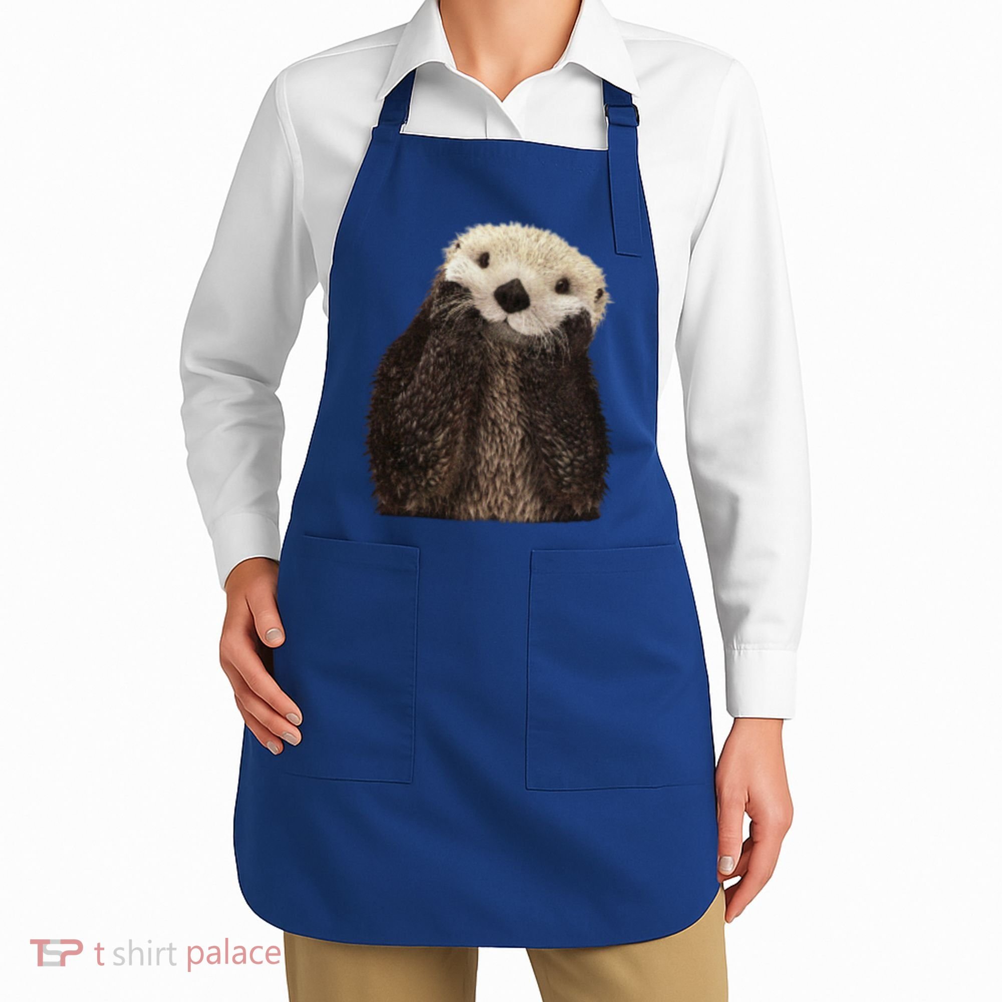 Adorable Sea Otter Gift Apron
