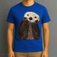 Adorable Sea Otter Gift T-Shirt thumb 3