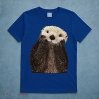 Adorable Sea Otter Gift T-Shirt thumb 5