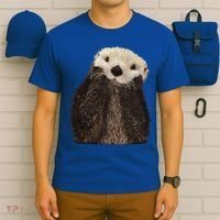 Adorable Sea Otter Gift T-Shirt thumb 6