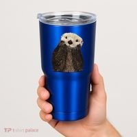Adorable Sea Otter Gift Tumbler thumb 2