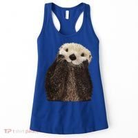 Adorable Sea Otter Gift Women's Tank Top thumb 0