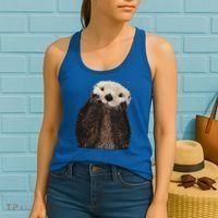 Adorable Sea Otter Gift Women's Tank Top thumb 2