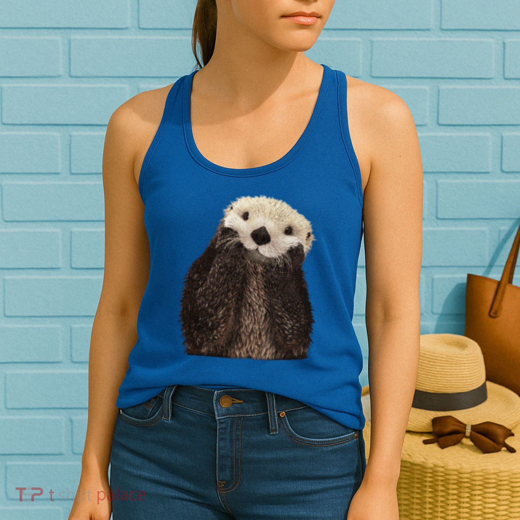 Adorable Sea Otter Gift Women's Tank Top