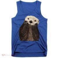 Adorable Sea Otter Gift Tank Top thumb 0