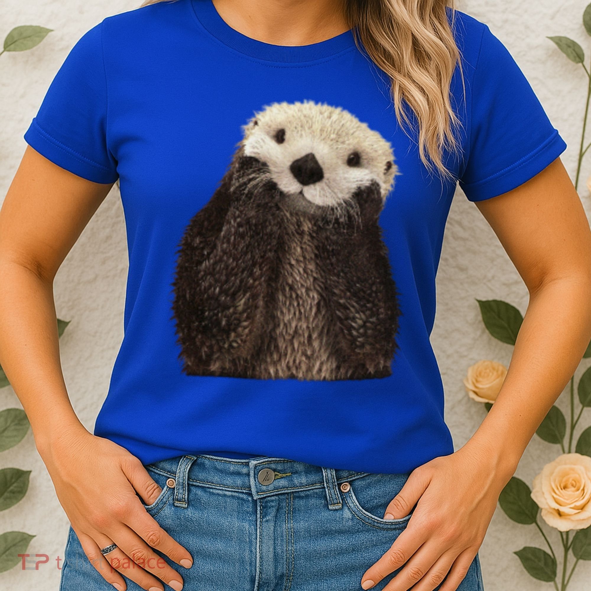 Adorable Sea Otter Gift Women's T-Shirt