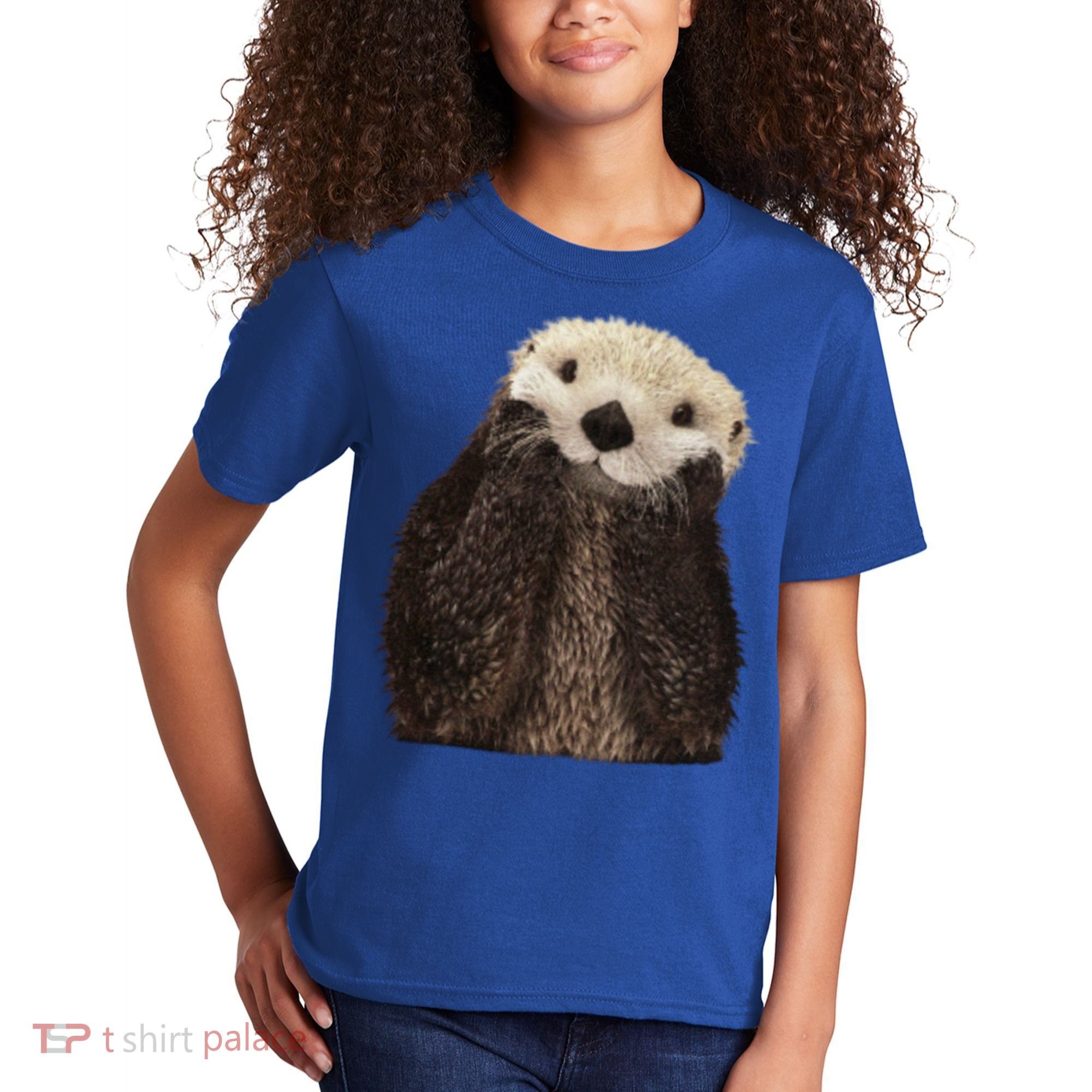Adorable Sea Otter Gift Kids T-Shirt