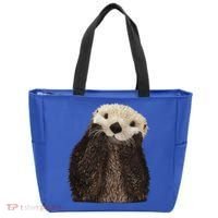Adorable Sea Otter Gift Tote Bag thumb 0