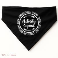 Activity Squad Office Staff Team Appreciation Meaningful Gift USA-Made Doggie Bandana thumb 0