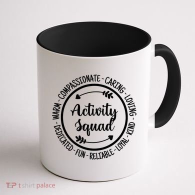 Activity Squad Office Staff Team Appreciation Meaningful Gift Coffee Mug back