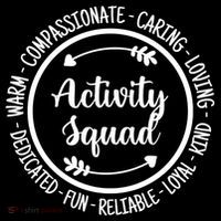Activity Squad Office Staff Team Appreciation Meaningful Gift Women's Hoodie thumb 2