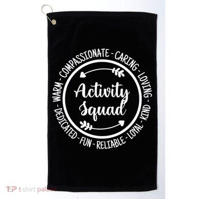 Activity Squad Office Staff Team Appreciation Meaningful Gift Golf Towel