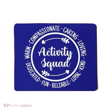 Activity Squad Office Staff Team Appreciation Meaningful Gift Mousepad