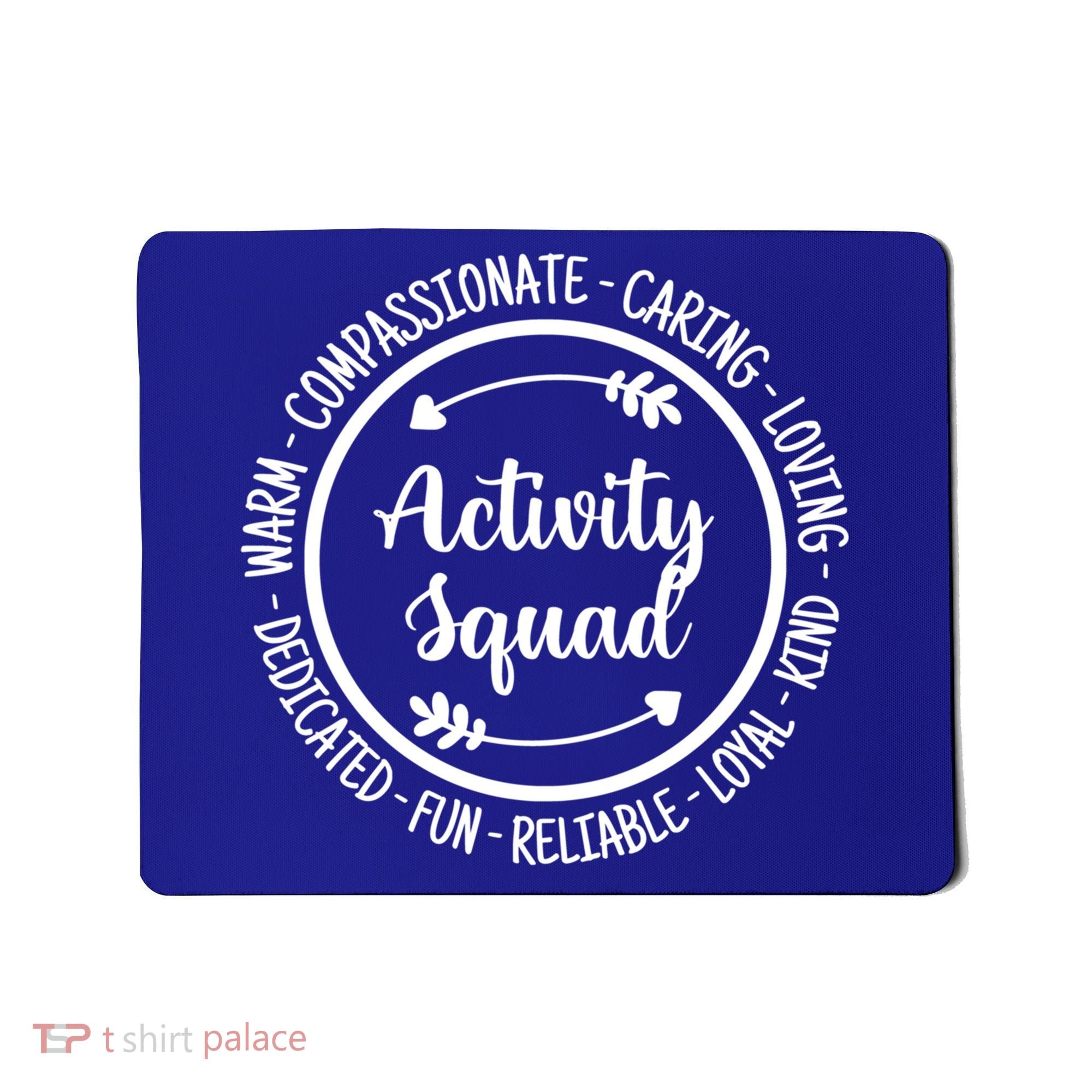 Activity Squad Office Staff Team Appreciation Meaningful Gift Mousepad