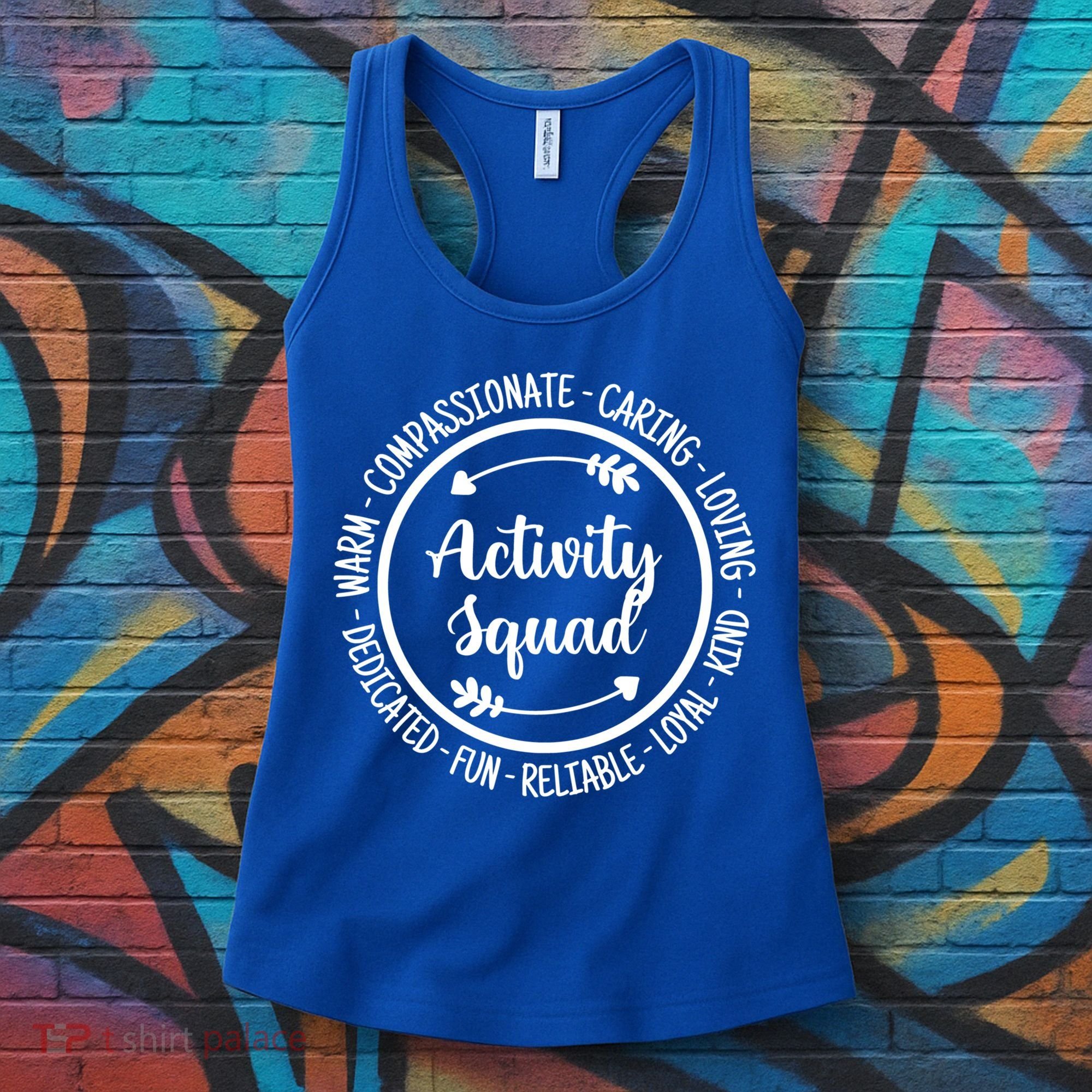 Activity Squad Office Staff Team Appreciation Meaningful Gift Women's Tank Top