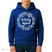 Activity Squad Office Staff Team Appreciation Meaningful Gift Kids Hoodie thumb 4