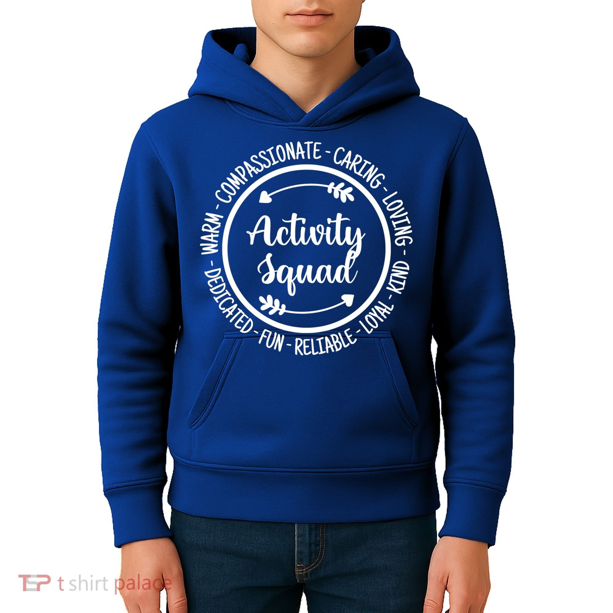Activity Squad Office Staff Team Appreciation Meaningful Gift Kids Hoodie