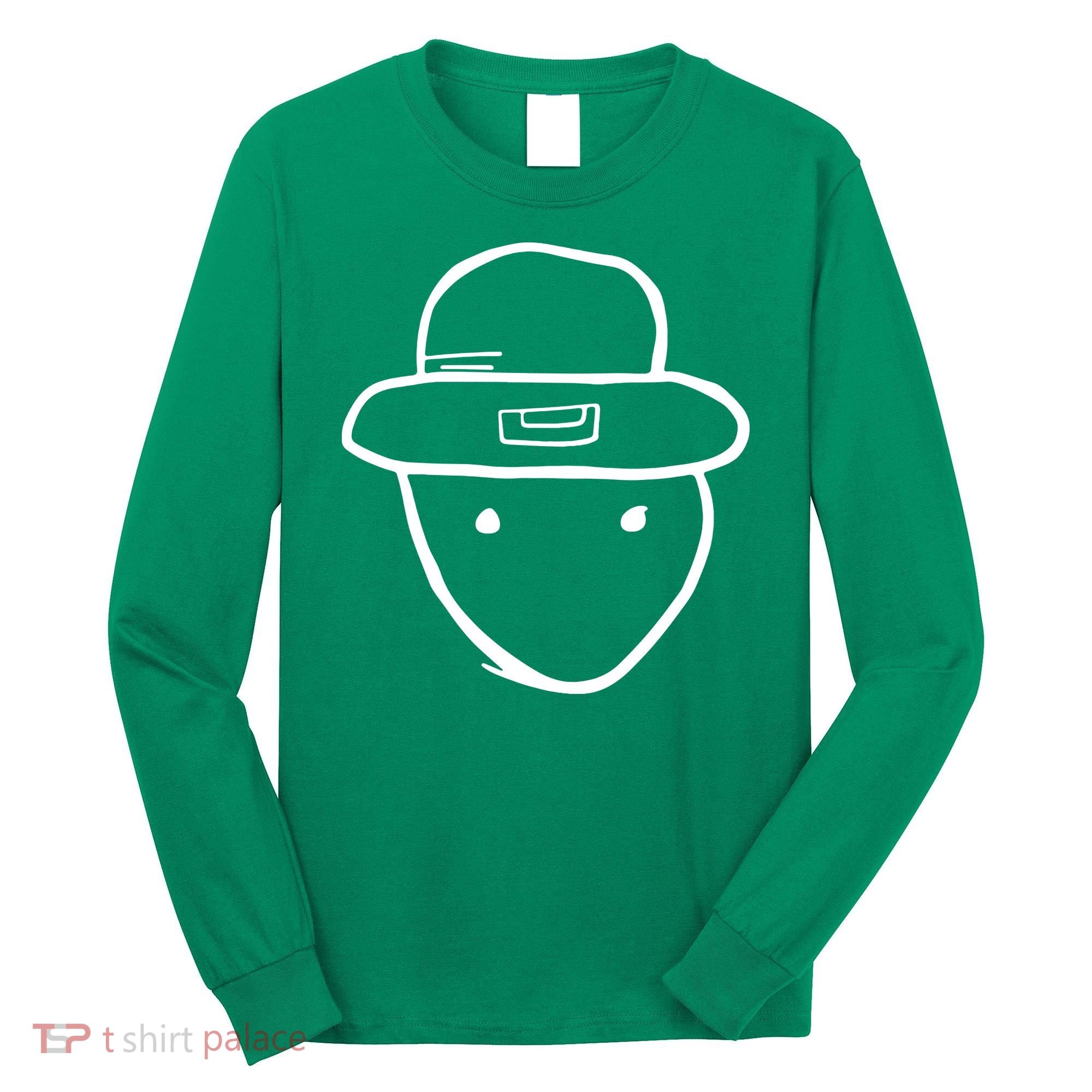 Amateur Sketch Of Mobile Alabama Leprechaun Stpatricks Day Long Sleeve Shirt